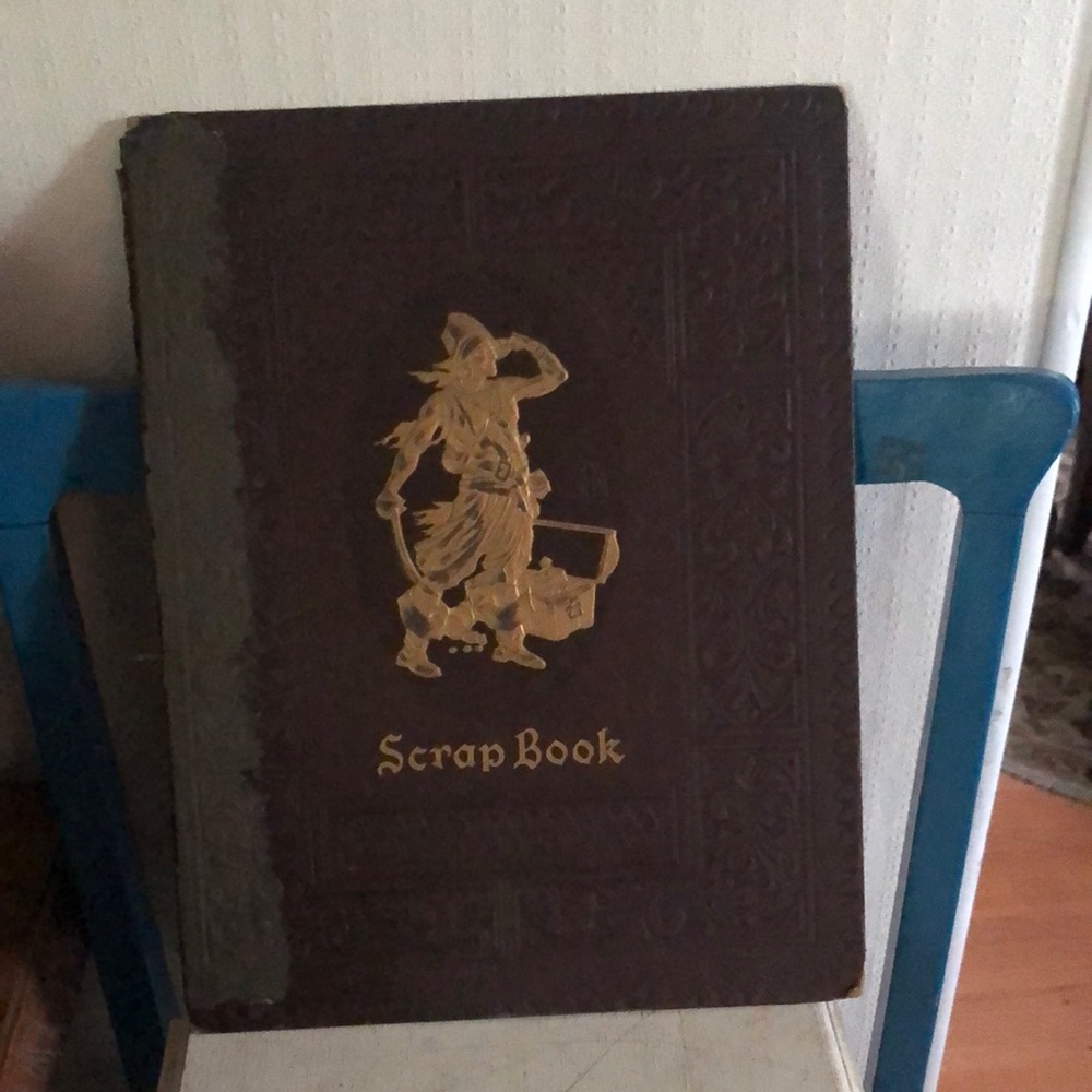 Vintage Pirate Theme Scrap Book Cover
